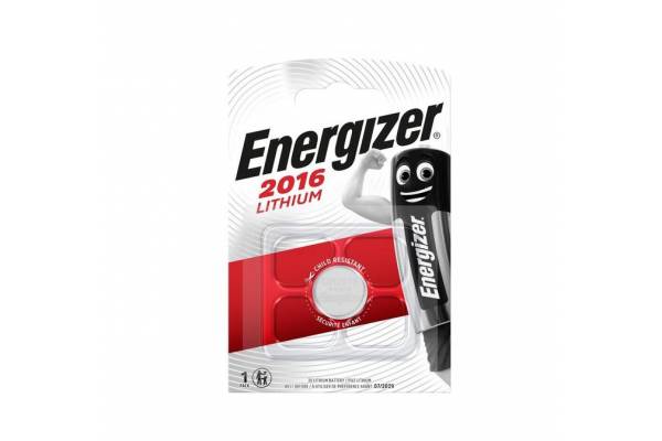 Элемент питания литиевый ENR Lithium CR 2016 FSB1 (блист.1шт) Energizer E301021802