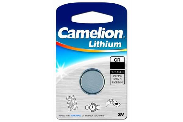 Элемент питания литиевый CR CR2477 BL-1 (блист.1шт) Camelion 8660