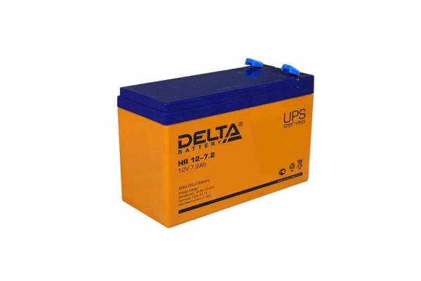 Аккумулятор 12В 7.2А.ч. Delta HR 12-7.2