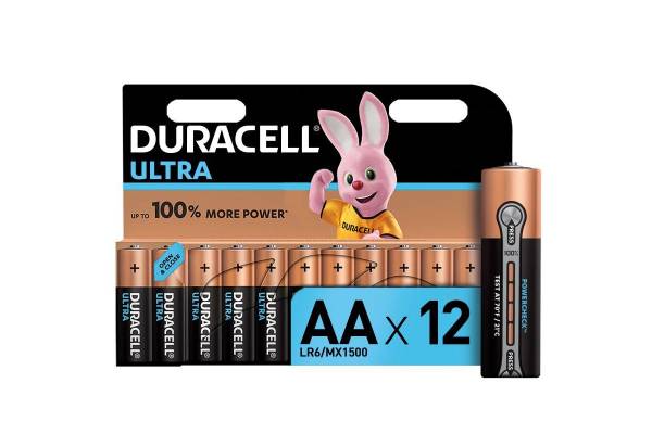 Элемент питания алкалиновый LR6-12BL Ultra (блист.12шт) Duracell Б0038766